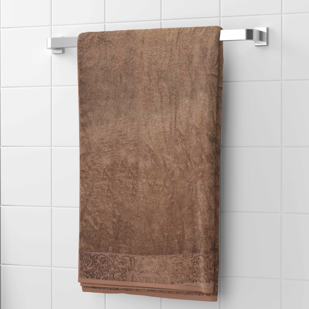 Badhandduk „Bamboo Brown“, 50x100 cm, 70x140 cm Badhandduk „Bamboo Brown“, 50x100 cm, 70x140 cm