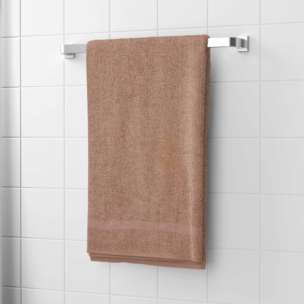Badhandduk „Brown Economic Towel“, 60x35 cm, 100x45 cm