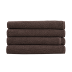 Badhandduk „Brown towel“, 50x100 cm, 70x140 cm. Mörkbrun enfärgad handduk med frottéstruktur Badhandduk „Brown towel“, 50x100 cm, 70x140 cm. Mörkbrun enfärgad handduk med frottéstruktur