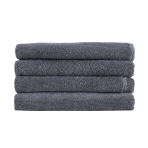 Badhandduk „Grey towel“, 50x100 cm, 70x140 cm. Mörkgrå enfärgad handduk med frottéstruktur Badhandduk „Grey towel“, 50x100 cm, 70x140 cm. Mörkgrå enfärgad handduk med frottéstruktur