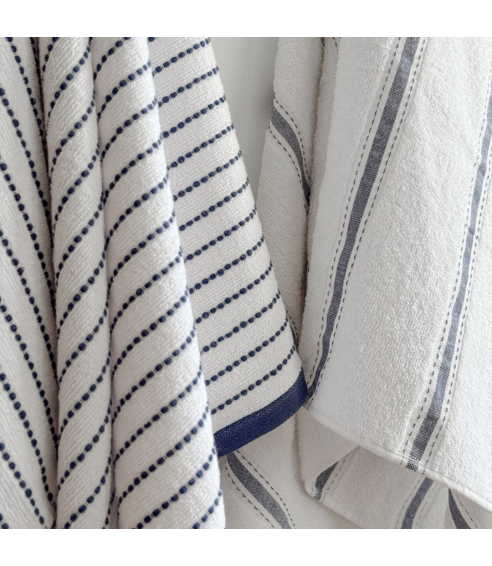 Badhandduk „Marine Stripe“