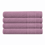 Badhandduk „Royal Grape towel“, 70x140 cm. Lila badhandduk med ett subtilt präglat strukturmönster. Badhandduk „Royal Grape towel“, 70x140 cm. Lila badhandduk med ett subtilt präglat strukturmönster.