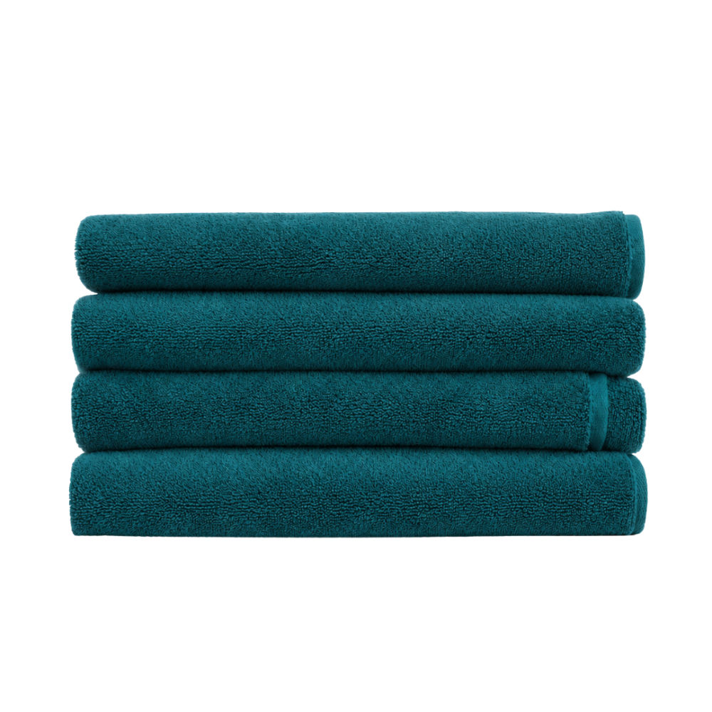 Badhandduk „Teal Softness“, 70x140 cm. Mörkt turkosa handdukar med mjuk textur Badhandduk „Teal Softness“, 70x140 cm. Mörkt turkosa handdukar med mjuk textur