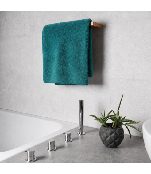 Badhandduk „Teal Softness“