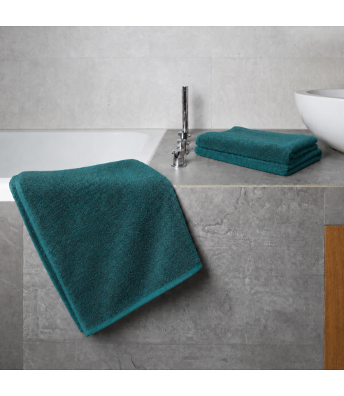 Badhandduk „Teal Softness“