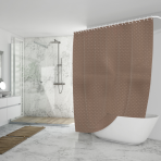 Duschdraperi „Brown triangles“, 180x180 cm Duschdraperi „Brown triangles“, 180x180 cm